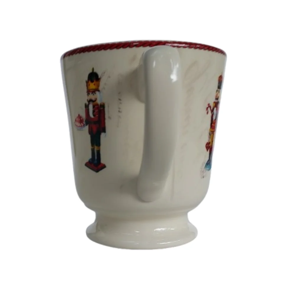 William Sonoma Nutcracker Mugs Holiday Christmas XMAS Set Of 4 Marc Lacaze